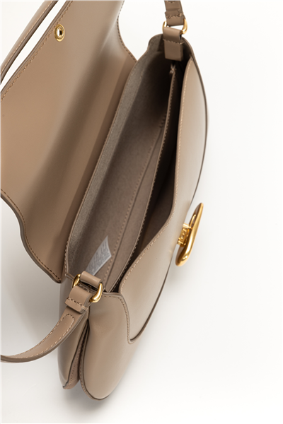 Calvin Klein Hardware Brushed﻿ Shoulder Bag Kadın Mini Omuz Çantası