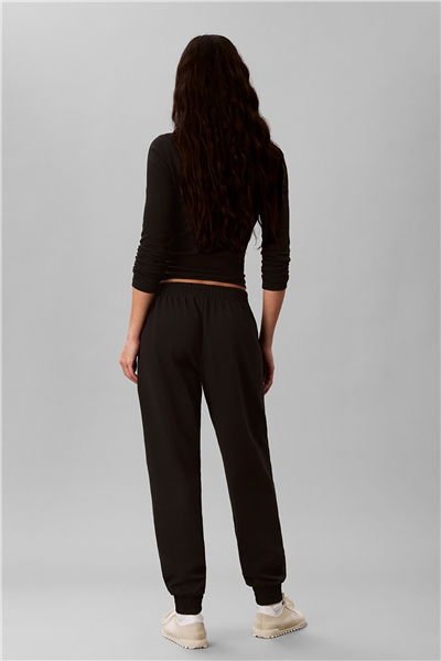 Calvin Klein Heavy Jersey Jogger- Graphic Kadın Pijama Altı Siyah