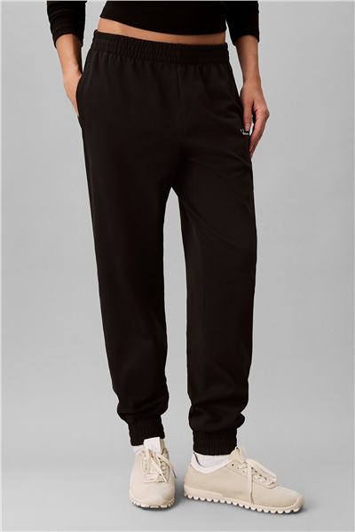 Calvin Klein Heavy Jersey Jogger- Graphic Kadın Pijama Altı Siyah