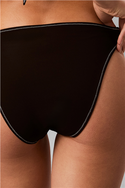 Calvin Klein High Leg Bikini Kadın Bikini Altı Siyah