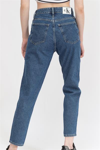 Calvin Klein High Rise Skinny Kadın Jean Pantolon Lacivert