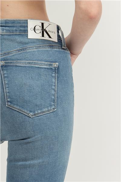 Calvin Klein High Rise Skinny Kadın Jean Pantolon Lacivert