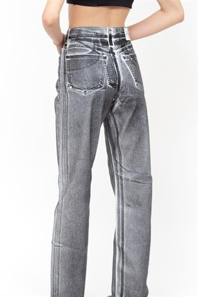Calvin Klein High Rise Straight Kadın Jean Pantolon