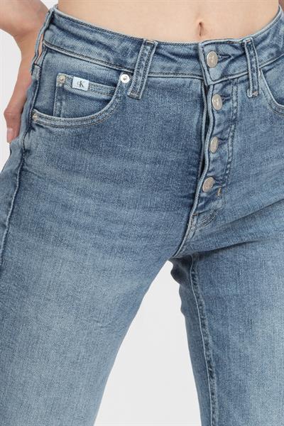 Calvin Klein High Rise Straight Kadın Jean Pantolon