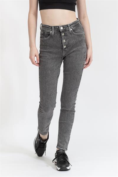 Calvin Klein High Rise Super Skinny Ankle Kadın Jean Pantolon Lacivert