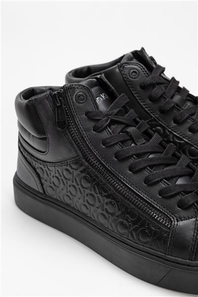 Calvin Klein High Top Lace Up W/Zip Mono Erkek Sneaker