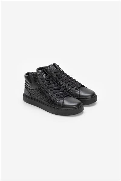 Calvin Klein High Top Lace Up W/Zip Mono Erkek Sneaker