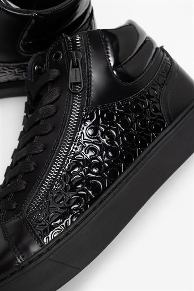 Calvin Klein High Top Lace Up W/Zip Mono Erkek Sneaker