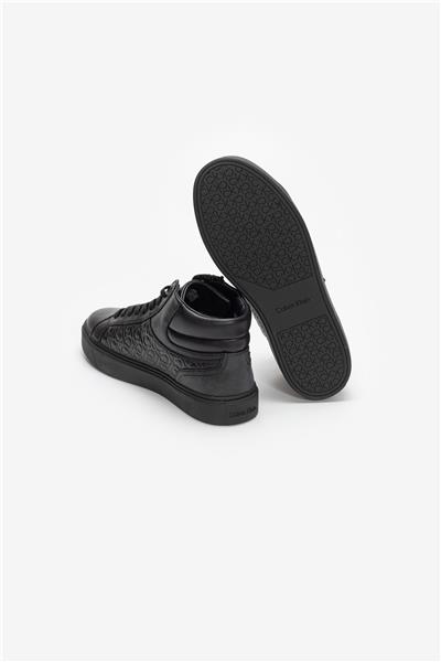 Calvin Klein High Top Lace Up W/Zip Mono Erkek Sneaker