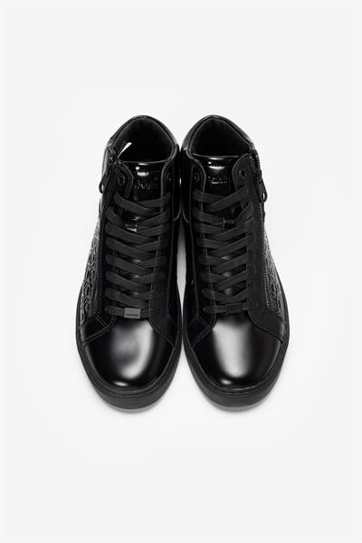 Calvin Klein High Top Lace Up W/Zip Mono Erkek Sneaker