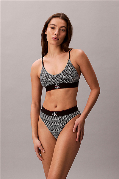 Calvin Klein High Waist Bikini Kadın Külot Siyah