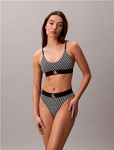 Calvin Klein High Waist Bikini Kadın Külot Siyah