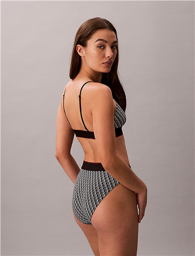 Calvin Klein High Waist Bikini Kadın Külot Siyah