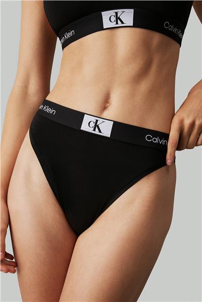 Calvin Klein High Waist Brazilian Kadın Tekli Külot