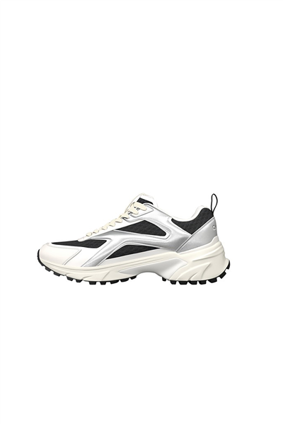 Calvin Klein Hike Run Ckstripe Mesh Met Kadın Sneaker Siyah