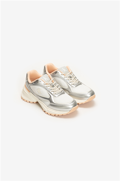 Calvin Klein Hike Runner Lace Up Mesh Mix Met Kadın Sneaker