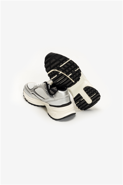 Calvin Klein Hike Runner Lace Up Mesh Mix Met Kadın Sneaker