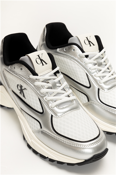 Calvin Klein Hike Runner Lace Up Mesh Mix Met Kadın Sneaker