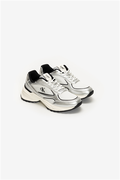 Calvin Klein Hike Runner Lace Up Mesh Mix Met Kadın Sneaker