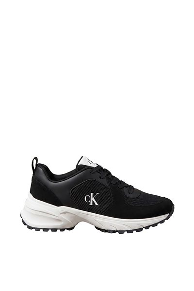 Calvin Klein Hike Runner Lace Up Su Mesh Erkek Sneaker Siyah