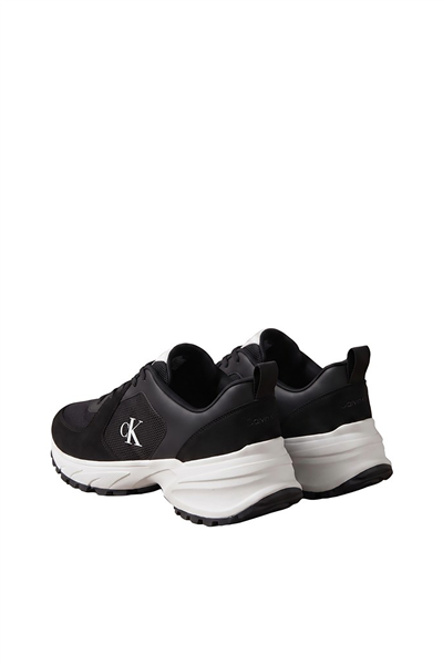Calvin Klein Hike Runner Lace Up Su Mesh Erkek Sneaker Siyah