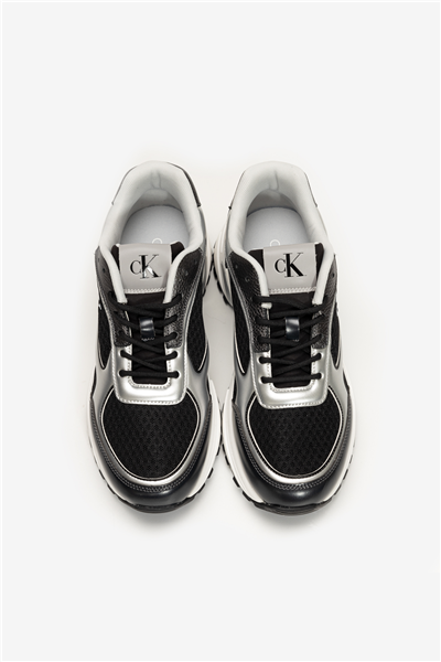 Calvin Klein Hike Runner Laceup Mesh Mix Met Erkek Sneaker