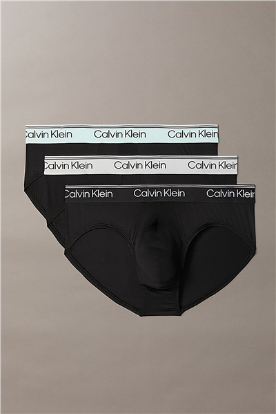 Calvin Klein Hip Brief 3Pk Erkek 3lü Boxer