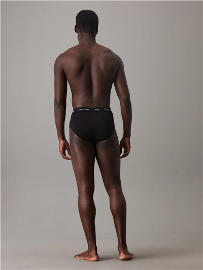 Calvin Klein Hip Erkek 3Lü Slip Siyah