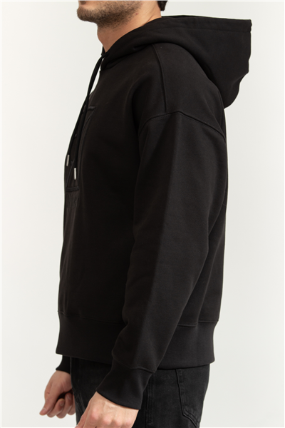 Calvin Klein Hvy Weight Terry CK Emblem Hoodi Erkek Kapüşonlu Sweatshirt