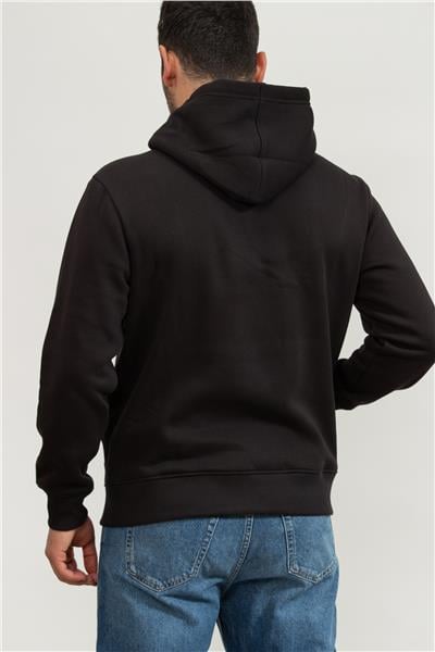 Calvin Klein Hyper Real Box Logo Erkek Kapüşonlu Sweatshirt