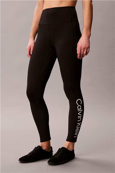 Calvin Klein Icon Sport 7/8 Leggıng Pocket Kadın Tayt Siyah