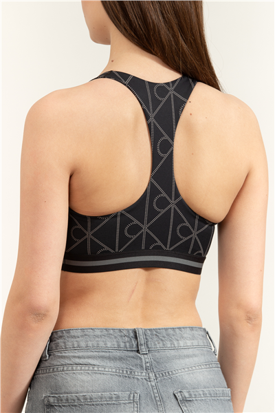 Calvin Klein Icon Sport Medium Su Kadın Sporcu Sütyen Siyah