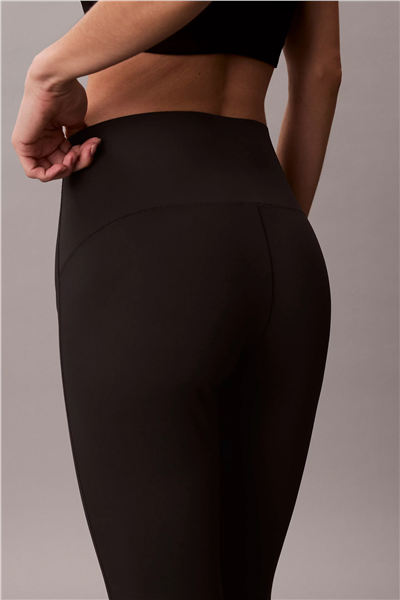 Calvin Klein Icon Sport Sculpt Fu Kadın Tayt Siyah