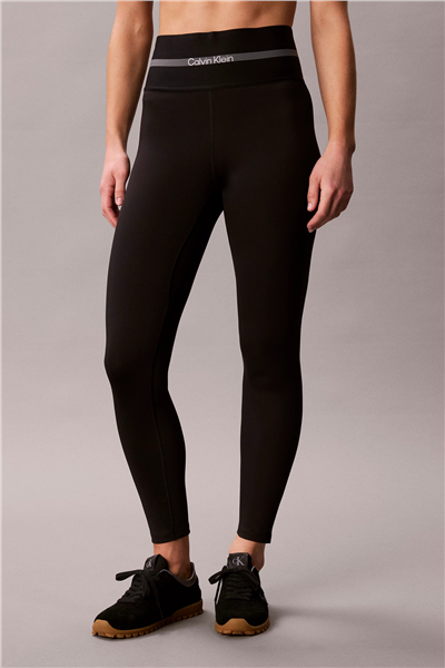 Calvin Klein Icon Sport Wıde Wb 7/8 Leggıng Kadın Tayt Siyah