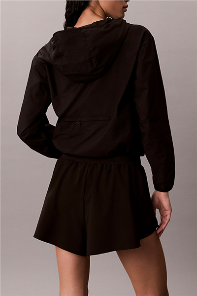 Calvin Klein Icon Sport Wınd Jacket Kadın Rüzgarlık Siyah