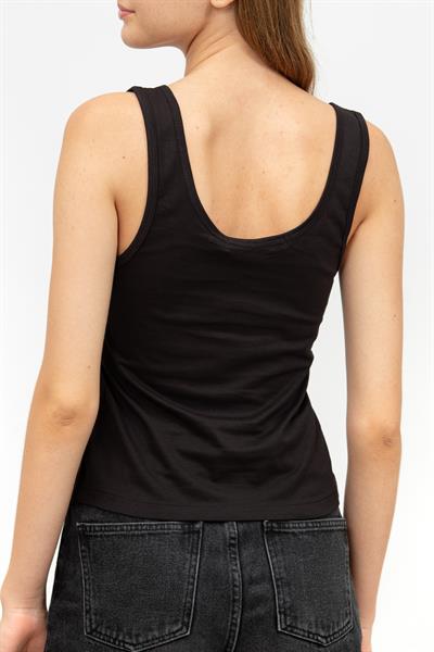 Calvin Klein Institutional Straight Kadın Bisiklet Yaka T-Shirt