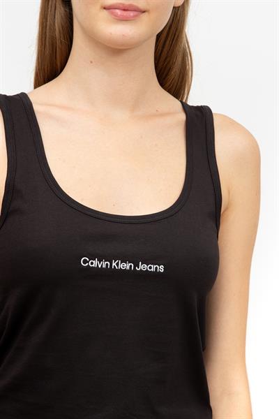 Calvin Klein Institutional Straight Kadın Bisiklet Yaka T-Shirt