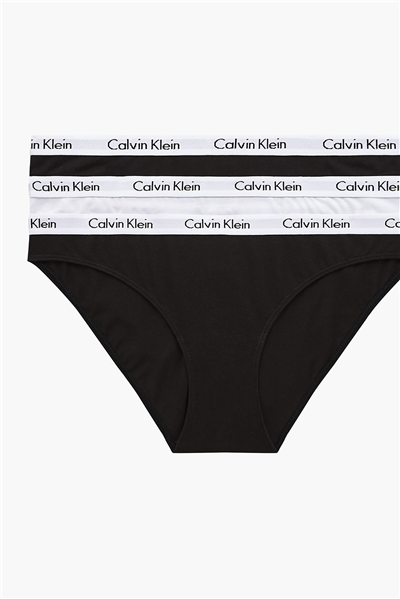 Calvin Klein Kadın 3lü Külot Siyah