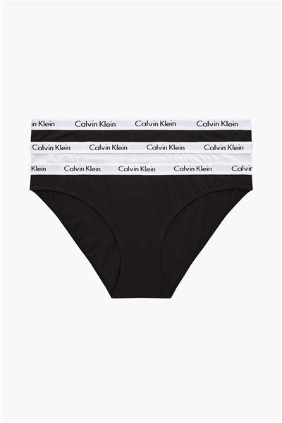 Calvin Klein Kadın 3lü Külot Siyah