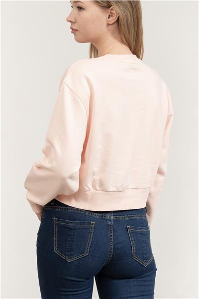 Calvin Klein Kadın Bisiklet Yaka Sweatshirt