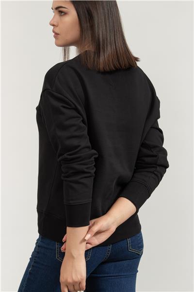 Calvin Klein Kadın Bisiklet Yaka Sweatshirt