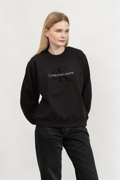 Calvin Klein Kadın Bisiklet Yaka Sweatshirt