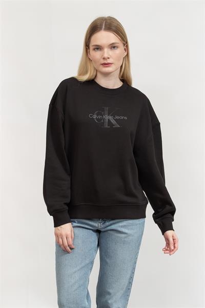 Calvin Klein Kadın Bisiklet Yaka Sweatshirt