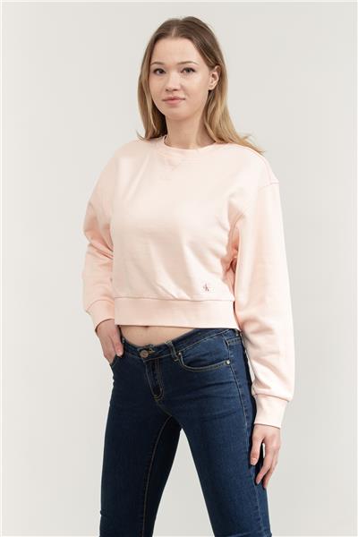 Calvin Klein Kadın Bisiklet Yaka Sweatshirt