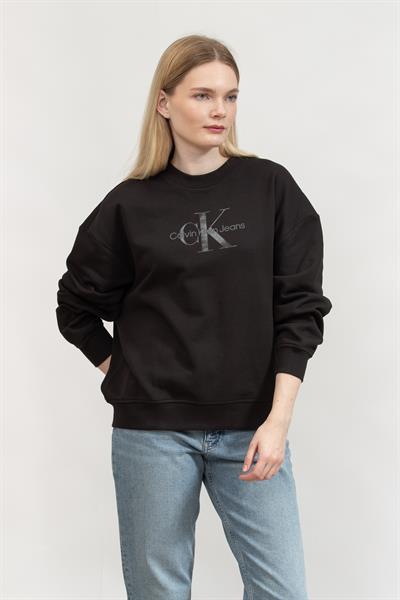 Calvin Klein Kadın Bisiklet Yaka Sweatshirt