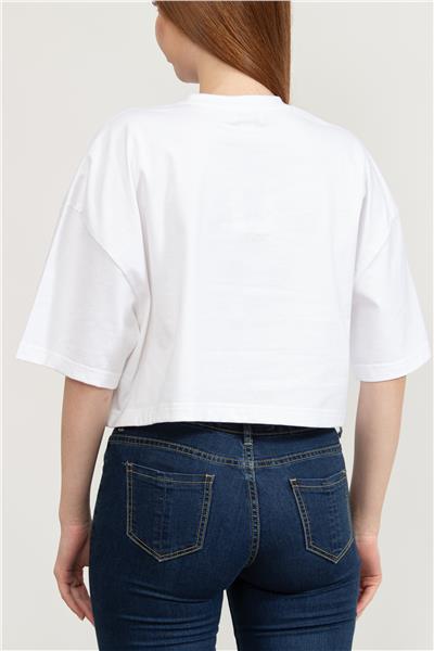 Calvin Klein Kadın Bisiklet Yaka T-Shirt