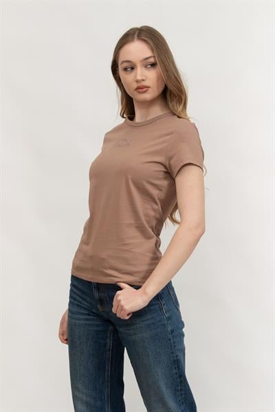 Calvin Klein Kadın Bisiklet Yaka T-Shirt