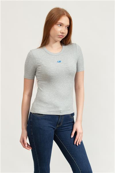 Calvin Klein Kadın Bisiklet Yaka T-Shirt