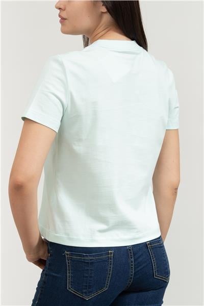 Calvin Klein Kadın Bisiklet Yaka T-Shirt