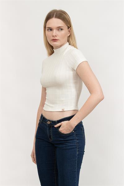 Calvin Klein Kadın Bisiklet Yaka T-Shirt